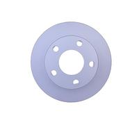 2x Disco de freno macizo 8DD 355 102-801 HELLA para AUDI VW SKODA