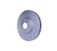 HELLA PAGID 8DD 355 109-411 Disco de freno 54198PRO 330mm 28mm perforado/ventilación interna por ej. MERCEDES-BENZ