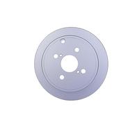 2x Disco de freno macizo 8DD 355 110-471 HELLA PAGID para TOYOTA COROLLA