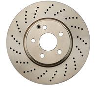 HELLA PAGID 8DD 355 114-231 Disco de freno 54634 322mm 32mm ventilación interna/perforado por ej. MERCEDES-BENZ