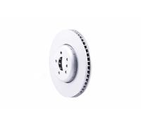 HELLA PAGID 8DD 355 120-681 Disco de freno 65131PRO_HC altamente carbonizado revestido 374mm 36mm Disco de freno de dos piezas/ventilación interna por ej. BMW
