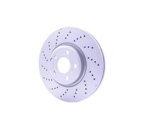 HELLA PAGID 8DD 355 122-911 Disco de freno 55777PRO_HC altamente carbonizado revestido 322mm 32mm perforado/ventilación interna por ej. MERCEDES-BENZ