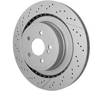 Disco De Freno Hella 8DD 355 126-871 Pro High Carbon para Mercedes Benz