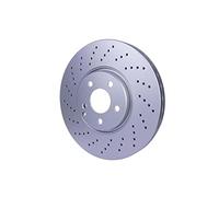 HELLA PAGID 8DD 355 128-151 Disco de freno 54241PRO_HC altamente carbonizado revestido 330mm 32mm ventilación interna/perforado por ej. MERCEDES-BENZ