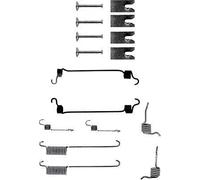 HELLA PAGID 8DZ 355 200-391 Juego de accesorios, zapatas de freno X0088 Sistema de frenos Lucas por ej. FORD / MAZDA