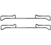 HELLA PAGID 8DZ 355 201-371 Kit de accesorios, pinza de freno K0169 Sistema de frenos Teves por ej. AUDI / CITROEN / PEUGEOT / RENAULT /SEAT