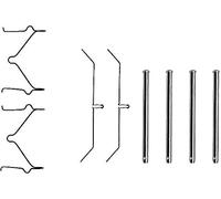 HELLA PAGID 8DZ 355 202-361 Kit de accesorios, pastillas de frenos K0046 Sistema de frenos Sumitomo por ej. LEXUS / MITSUBISHI / TOYOTA / VOLKSWAGEN