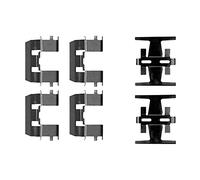 HELLA PAGID 8DZ 355 202-601 Kit de accesorios, pastillas de frenos K0092 Sistema de frenos Akebono por ej. HONDA / ROVER