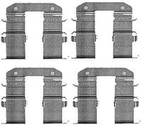 HELLA PAGID 8DZ 355 203-351 Kit de accesorios, pastillas de frenos K0187 Sistema de frenos Mando por ej. DODGE / HYUNDAI / KIA