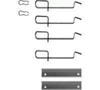 HELLA 8DZ 355 203-471 Kit de accesorios, pastillas de frenos