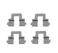 HELLA PAGID 8DZ 355 203-551 Kit de accesorios, pastillas de frenos K0229 Sistema de frenos Lucas por ej. ALFA ROMEO / AUDI / LANCIA / SEAT /SKODA