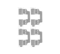HELLA PAGID 8DZ 355 203-651 Kit de accesorios, pastillas de frenos K0241 Sistema de frenos Lucas por ej. HONDA