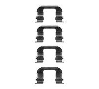 HELLA 8DZ 355 203-951 Kit de accesorios, pastillas de frenos