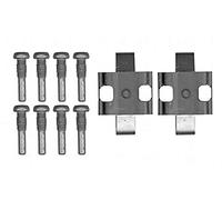 HELLA PAGID 8DZ 355 204-291 Kit de accesorios, pastillas de frenos K0320 Sistema de frenos Brembo por ej. BMW