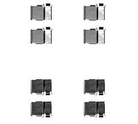 HELLA PAGID 8DZ 355 204-421 Kit de accesorios, pastillas de frenos K0337 Sistema de frenos Sumitomo por ej. LEXUS / MITSUBISHI / TOYOTA