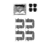 HELLA PAGID 8DZ 355 204-801 Kit de accesorios, pastillas de frenos K0376 Sistema de frenos Bosch por ej. HYUNDAI