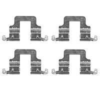 HELLA PAGID 8DZ 355 204-851 Kit de accesorios, pastillas de frenos K0381 Sistema de frenos Lucas por ej. AUDI