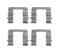 HELLA PAGID 8DZ 355 205-061 Kit de accesorios, pastillas de frenos K0433 Sistema de frenos Mando por ej. KIA