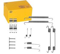 HELLA PAGID 8DZ 355 205-841 Juego de accesorios, zapatas de freno X0237 Sistema de frenos TRW por ej. LAND ROVER