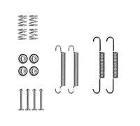 HELLA PAGID 8DZ 355 205-991 Juego de accesorios, zapatas de freno de estacionamiento X0282 Sistema de frenos Mando por ej. HYUNDAI / KIA