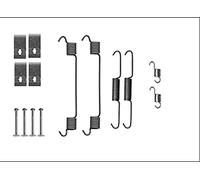 HELLA PAGID 8DZ 355 206-101 Juego de accesorios, zapatas de freno X0264 Sistema de frenos Akebono por ej. SUZUKI