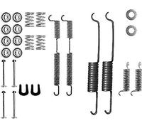 HELLA PAGID 8DZ 355 206-111 Juego de accesorios, zapatas de freno X0243 Sistema de frenos Lucas por ej. DAEWOO / HYUNDAI / RENAULT / SSANGYONG