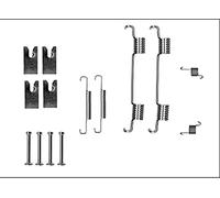 HELLA PAGID 8DZ 355 206-121 Juego de accesorios, zapatas de freno de estacionamiento X0283 Sistema de frenos Lucas por ej. LAND ROVER