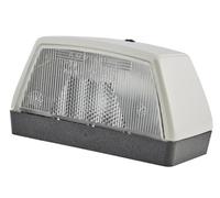 HELLA Piloto de matrícula - Halógena - 6/24V / 12V