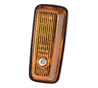 HELLA Piloto intermitente adicional - Halógena - 24V - montaje exterior/Conexión roscada - Color de tulipa: amarillo - Conector: Conector plano - instalación lateral - Cant.: 54 - 2BM 003 548-047