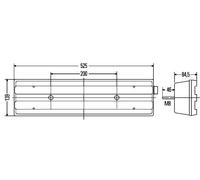 HELLA 2VP 007 500-421 Piloto posterior - Halógena - ECE - derecha