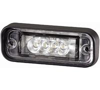 Hella Placa Luz Lámpara Superior Exterior LED 12V (2KA 010 278-311)