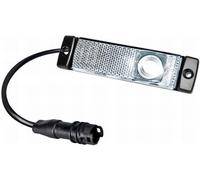 Hella Posición Luz Parada Del Freno Marcador Delantera LED 24V (2PG 008 645-331)