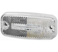 Hella Posición Luz Parada Del Freno Marcador Delantera LED 24V (2PG 345 600-401)