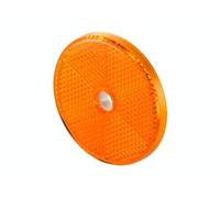 HELLA Reflector - Color de tulipa: amarillo - redondo - atornillado/montaje exterior - para fijación horizontal - SAE/CCC - izquierda/derecha - Cant.: 1 - 8RA 002 014-872