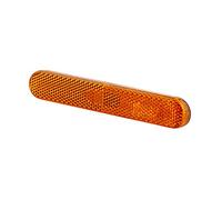 HELLA Reflector - Color de tulipa: naranja - oval - pegado/montaje exterior