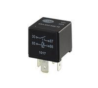 HELLA Relé, corriente de trabajo - 12V - 4polos - Contacto de cierre - 4RA 933 332-101