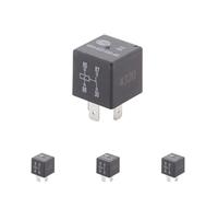 HELLA Relé, corriente de trabajo - 12V - 4polos - Contacto de cierre - Cant.: 1-4RA 933 332-451 (Paquete de 4)