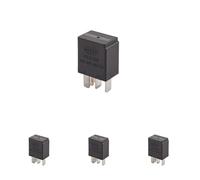 HELLA Relé, corriente de trabajo - 12V - 5polos - Diagrama de circuito: W2 - Conector: C1 - contacto conmutador - sin soporte - 4RD 965 453-041 (Paquete de 4)