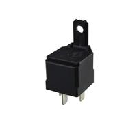 HELLA Relé, corriente de trabajo - 24V - 4polos - Diagrama de circuito: S2 - Conector: B - Contacto de cierre - Color: negro - con soporte - 4RA 007 957-011