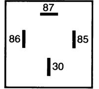 HELLA Relé, corriente de trabajo (Ref: 4RA 007 957-001)