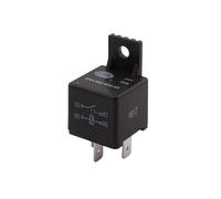 HELLA Relé, corriente de trabajo - 24V - 4polos - Contacto de cierre - con soporte - 4RA 965 400-031