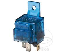HELLA Relé de corriente de trabajo 4 polos 12V 15A con soporte