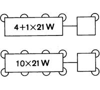 HELLA Relé intermitentes eléctrico 24.0 V 4+1(10)x21 (Ref: 4DW 004 513-031)