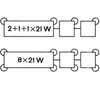 HELLA Relé intermitentes electrónico 12.0 V 2+1+1(8)x21 (Ref: 4DN 008 768-101)