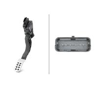 HELLA Sensor, posición del acelerador para DS: DS4, DS3 & PEUGEOT: 207, 301, 208, 308, 207+, 2008 & CITROËN: C3, DS3 (Ref: 6PV 009 949-731)