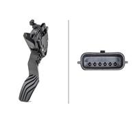 HELLA Sensor, posición del acelerador para NISSAN: Micra (Ref: 6PV 012 902-701)