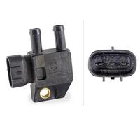HELLA Sensor, presión gas de escape para HYUNDAI: Santa Fe, i20, i30, H1, Elantra, ix35, Accent, i40 & NISSAN: Navara (Ref: 6PP 009 409-291)