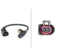 HELLA Sensor, revoluciones de la rueda para SKODA: Octavia & AUDI: S3, TT, A3 & VOLKSWAGEN: Golf, Bora & SEAT: Leon (Ref: 6PU 009 106-741)
