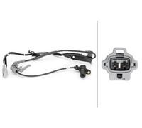 HELLA 6PU 230 040-701 Sensor, revoluciones de la rueda - 2polos - delante - con soporte