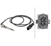 HELLA Sensor temp. gas escape 6PT 358 181-491 para BRAVO II (198)